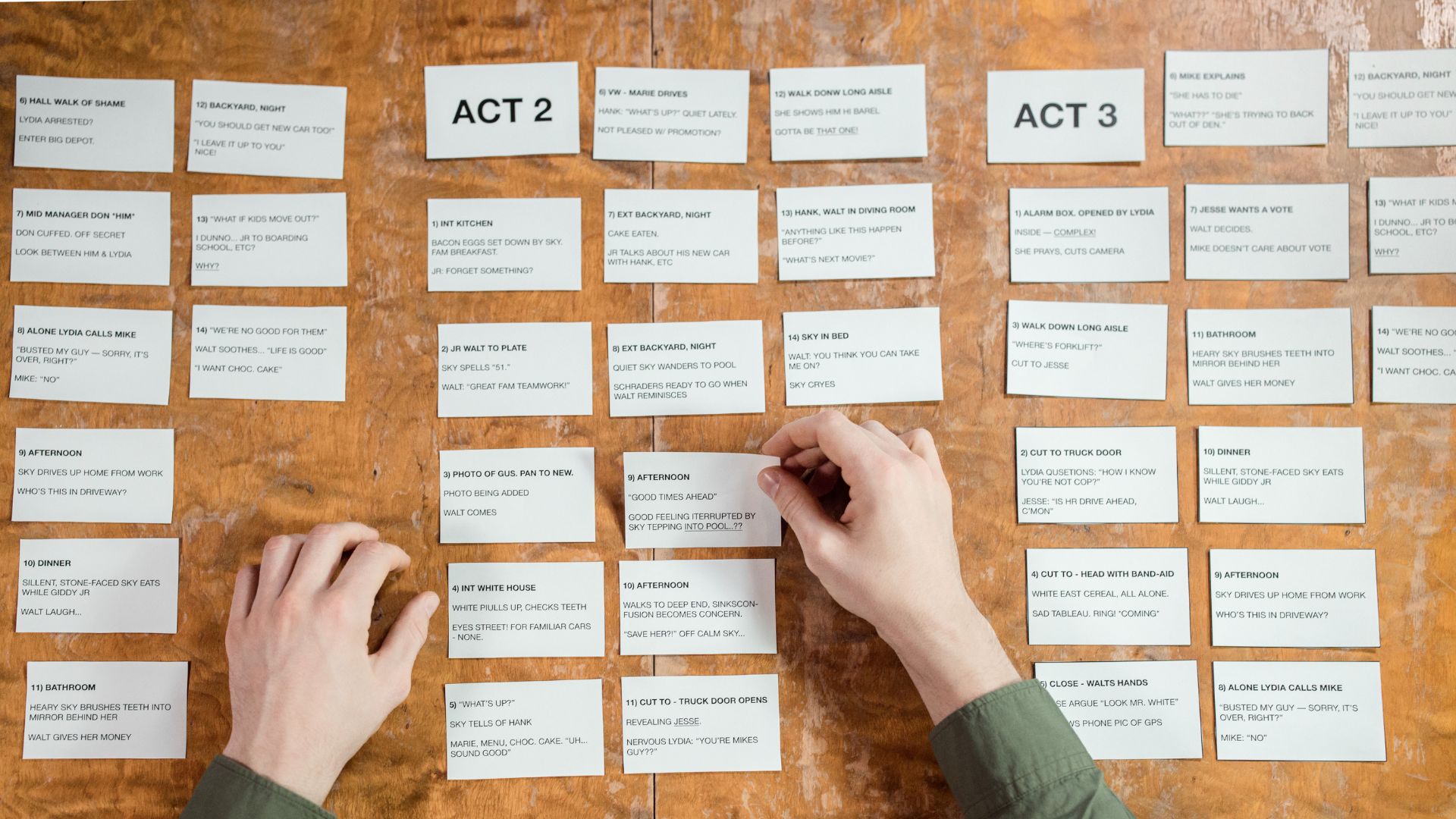 Movie Lab: How Screenplays go from Page to Picture