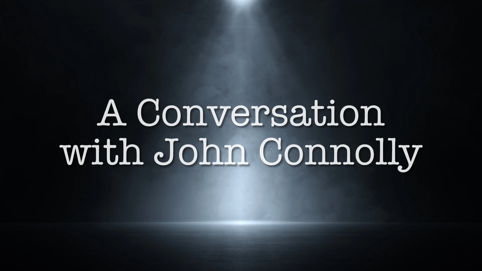 John Connolly – Interview