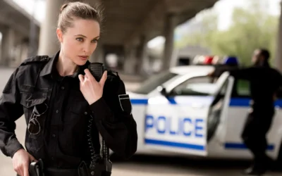 Women Wearing A Badge