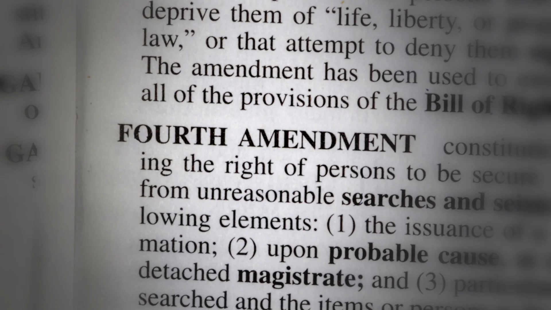 The Fourth Amendment